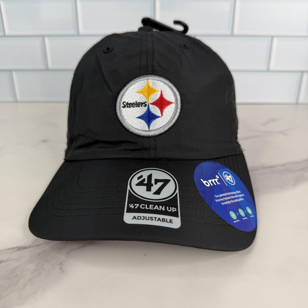 Pittsburgh Steelers Hat Cap Strap Back Mens Football Cooling Lightweight Brrr